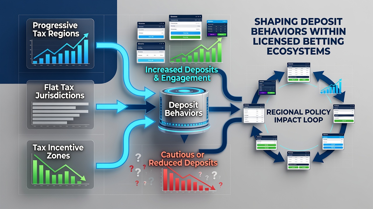 Infographic detailing how tax policies alter deposit thresholds and user habits